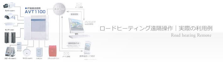 ロードヒーティング遠隔操作｜実際の利用例
